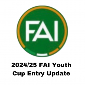 2024/25 FAI Youth Cup Entry Open