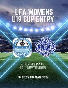 LFA Women’s U19 Cup Entry - Closing Date